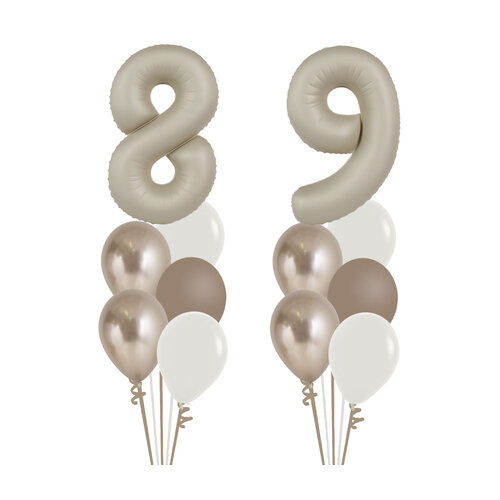 Double Numbers Creamy Latte Set 