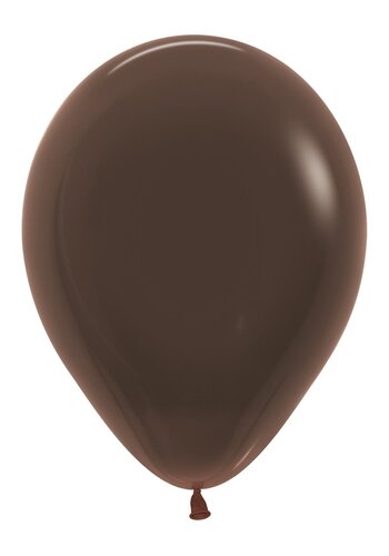 Helium Ballon Chocolate Brown (28cm) 