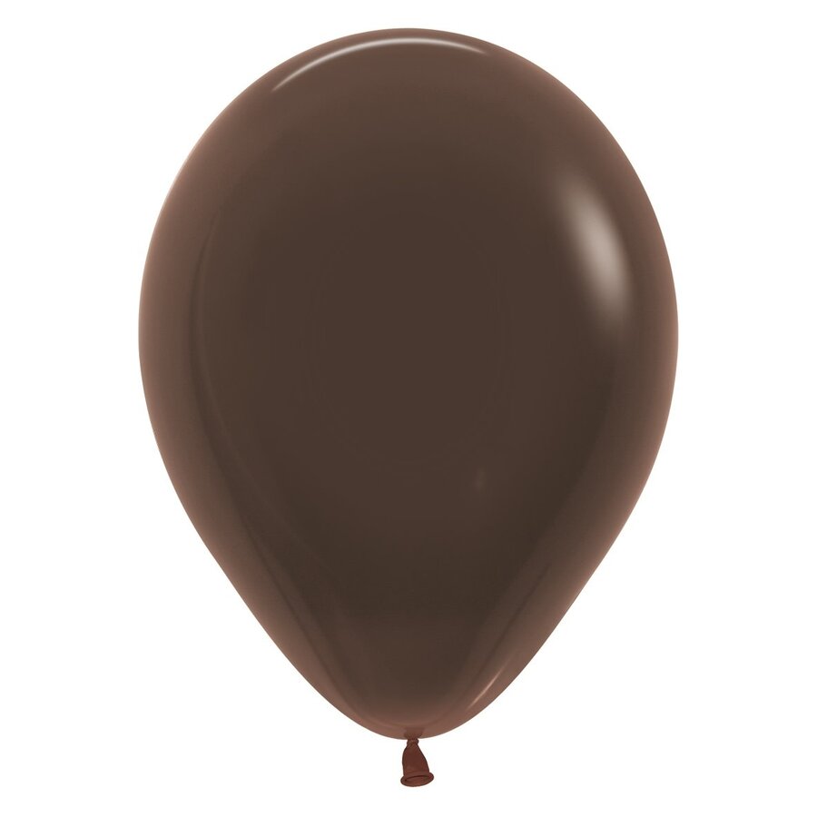 Helium Ballon Chocolate Brown (28cm)-1
