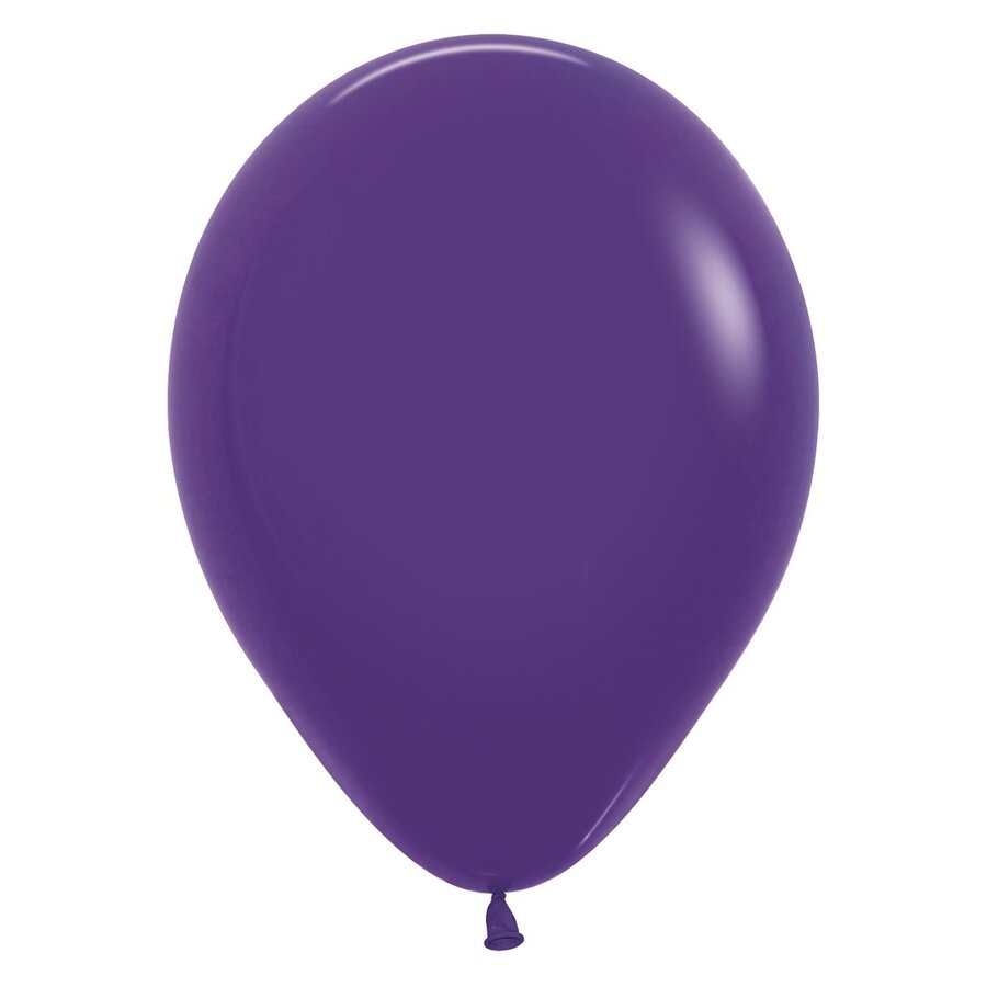 Helium Ballon Paars Violet (28cm)-1