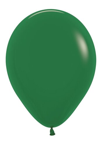 Helium Ballon Forest Green (28cm) 