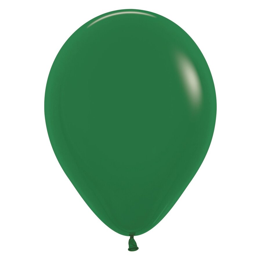 Helium Ballon Forest Green (28cm)-1