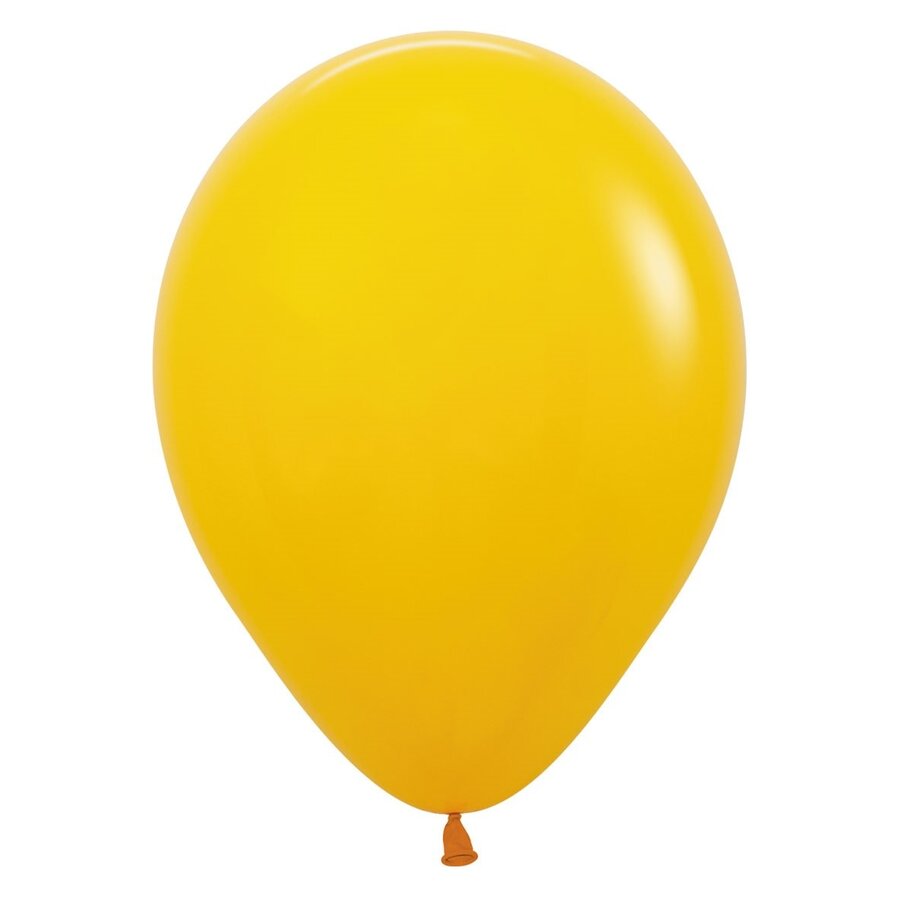 Helium Ballon Mustard (28cm)-1