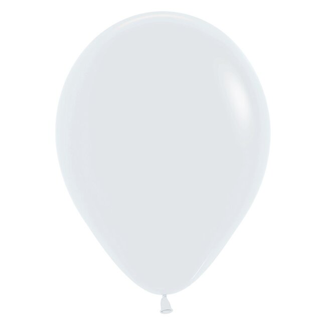 Helium Ballon Wit (28cm)
