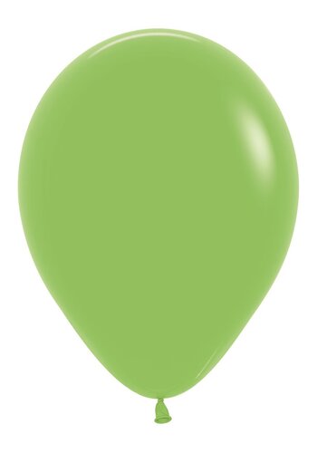Helium Ballon Lime Groen (28cm) 