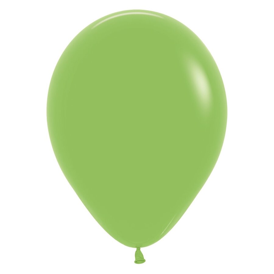 Helium Ballon Lime Groen (28cm)-1