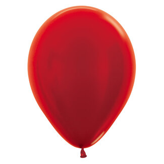 Sempertex Helium Ballon Rood Metallic (28cm)
