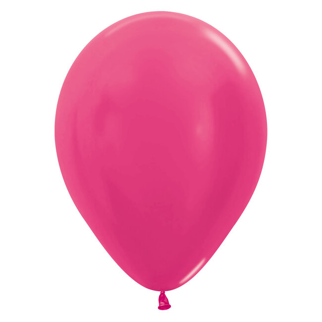Helium Ballon Fuchsia Metallic (28cm)