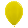 Helium Ballon Geel Metallic (28cm)