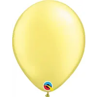 Helium Ballon Zacht Geel Metallic (28cm)