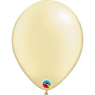 Qualatex Helium Ballon Ivoor Metallic (28cm)