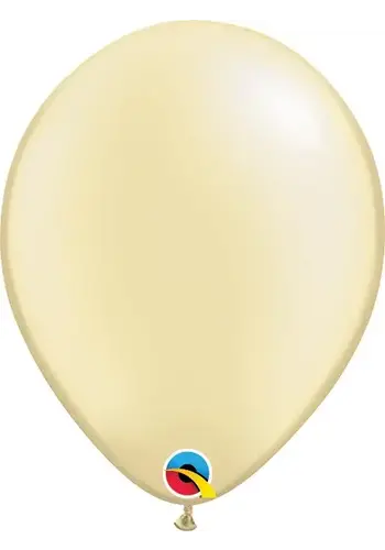 Helium Ballon Ivoor Metallic (28cm) 