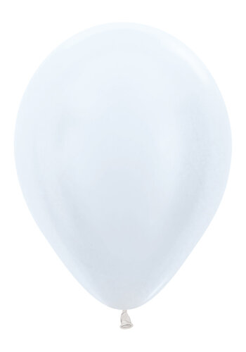 Helium Ballon Wit Metallic (28cm) 
