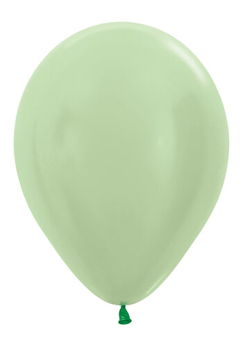 Helium Ballon Lime Groen Metallic (28cm) 