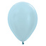 Sempertex Helium Ballon Licht Blauw Metallic (28cm)