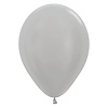 Sempertex Helium Ballon Zilver Metallic (28cm)
