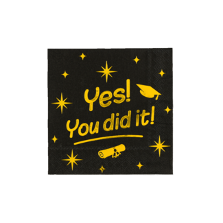 Paperdreams Classy Party Servetten You Did It