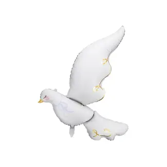 PartyDeco Folieballon Love Dove