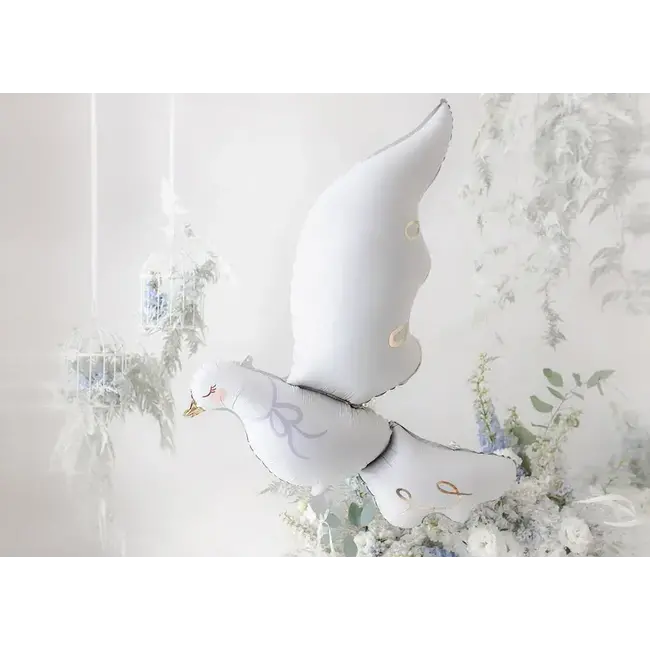 Folieballon Love Dove - 80x100cm