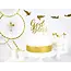 Cake Topper God Bless - Gold - 27.5cm
