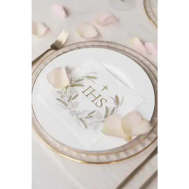 Servetten IHS - 33x33cm - 12st