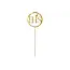 Cake Topper IHS - Gold - 22cm