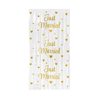 Paperdreams Party Curtain - Just Married