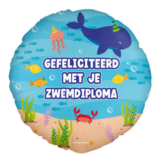 Betallic Folieballon Zwemdiploma