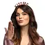 Boland Metalen Diadeem 'KISS ME'