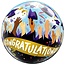 Bubble Congratulations Grad Caps - 55cm