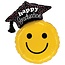 Grabo Folieballon - Graduation Smiley