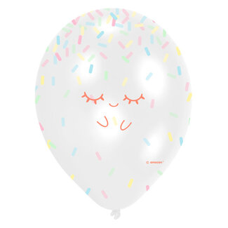 Amscan Ballonnen Crazy Cake - 6st - 27,5cm
