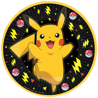 Pokémon Pokémon Bordjes - 8st - 23cm