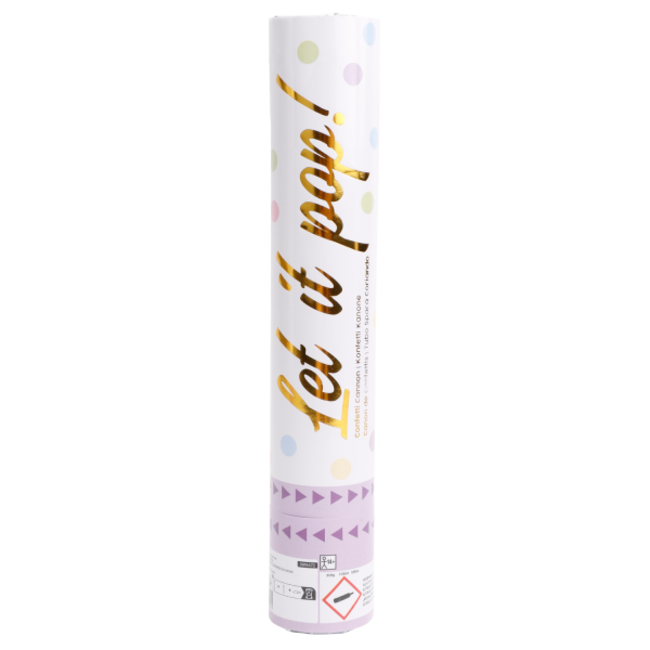 Confetti Shooter Pastel - 30 cm