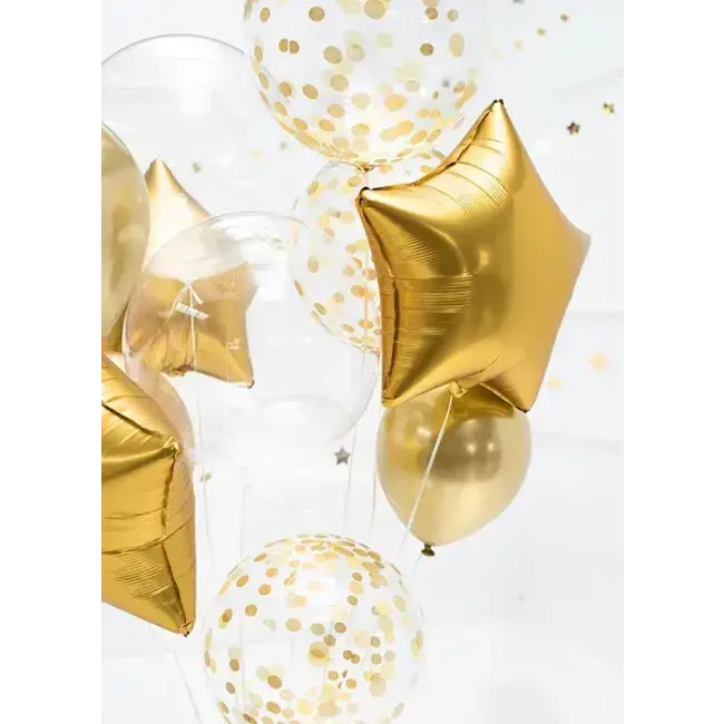 Folieballon Clearz Crystal  helder - 40cm - Leeg