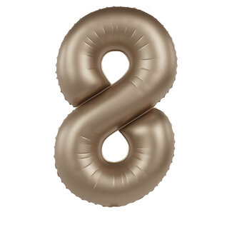 Folatex Folieballon 8 Chrome Goud