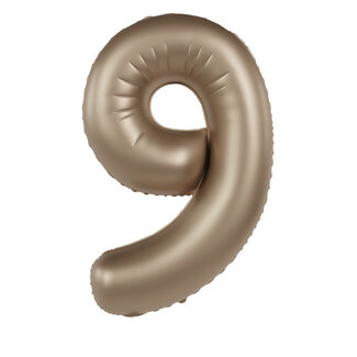 Folatex Folieballon 9 Chrome Goud