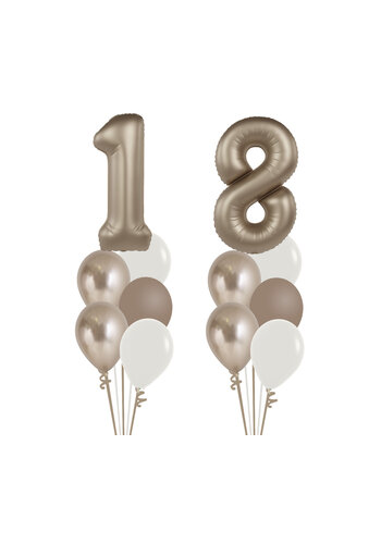 Double Numbers Starlight Gold Set 