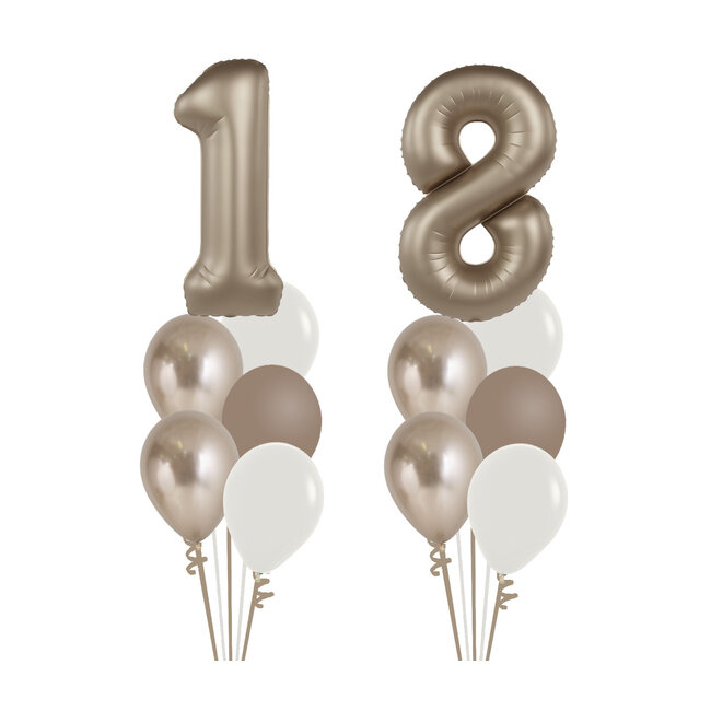 Double Numbers Starlight Gold Set