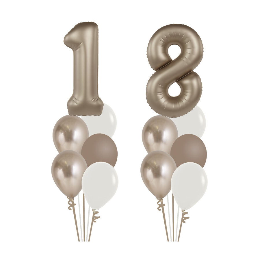 Double Numbers Starlight Gold Set-1