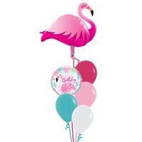 Pretty Flamingo Balloon Set