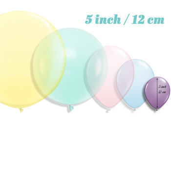 5 inch (13cm) Ballonnen