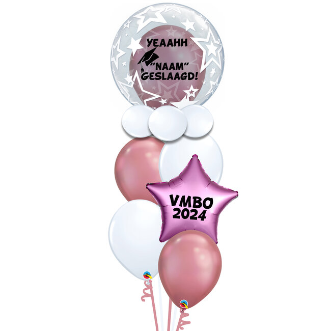 Double Bubble Geslaagd Set Met Naam