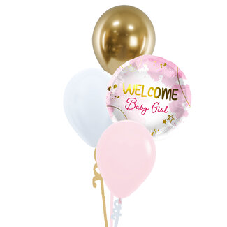 Qualatex Welcome Baby Girl Set