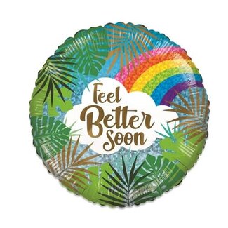 Haza-Witbaard Folieballon Feel Better Soon
