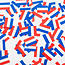 Tafelconfetti Franse Vlag - 150 stuks