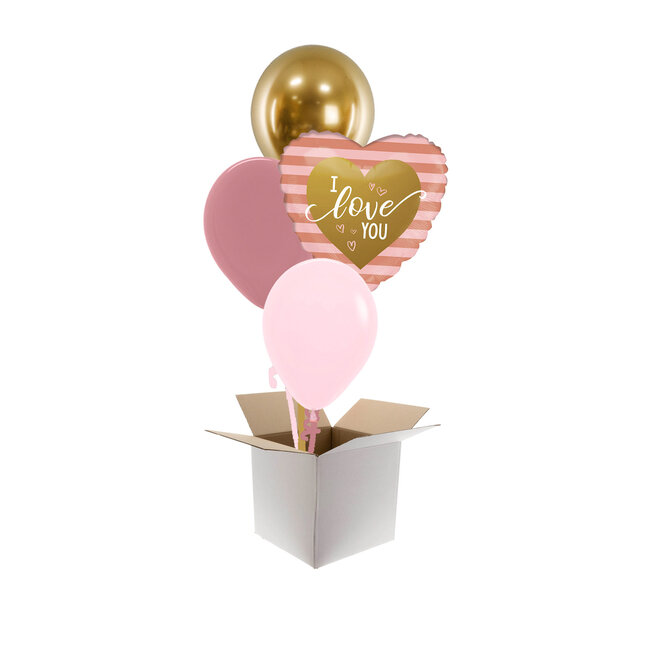 I Love You Stripes Set