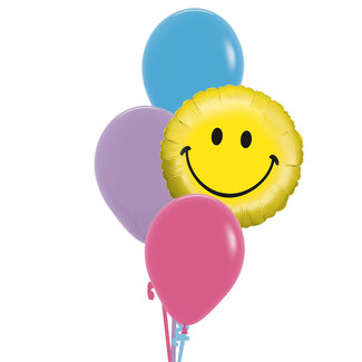 Qualatex Smiley Face Balloon Set