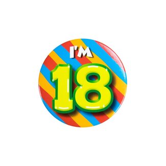 Paperdreams Button - I'm 18