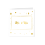 Paperdreams Gold white card - Mrs & Mrs